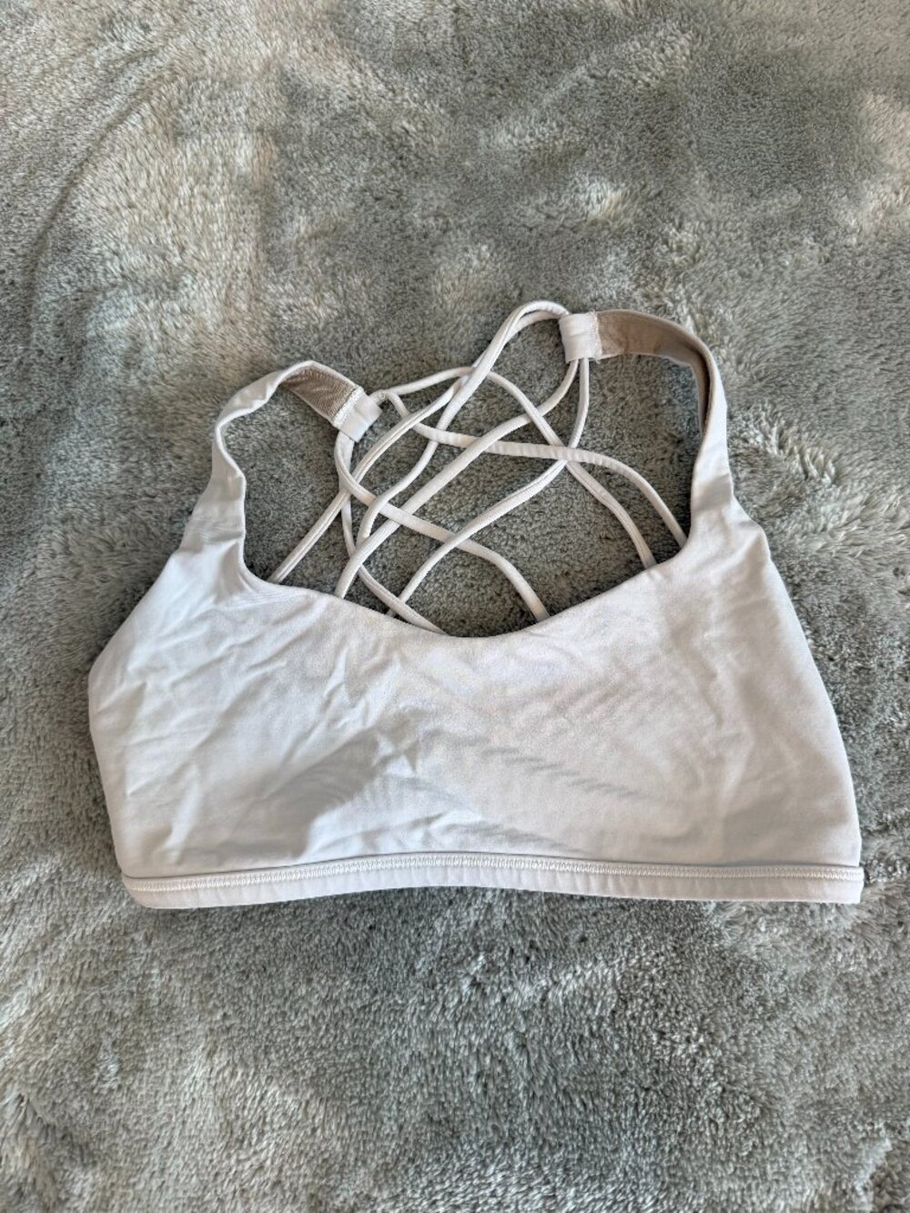 lululemon white bra
